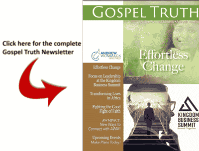 Cover of Andrew Wommack Ministries Gospel Truth Newsletter April 2021