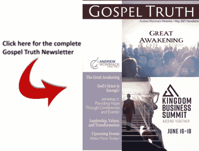 Gospel Truth Newsletter May 2021 cover