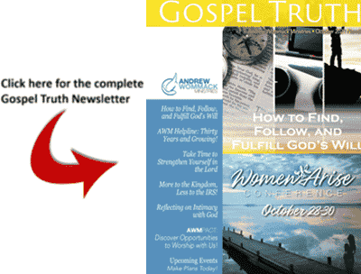 Gospel Truth Newsletter October 2021 cover