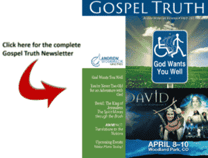 Gospel Truth Newsletter March 2022 cover
